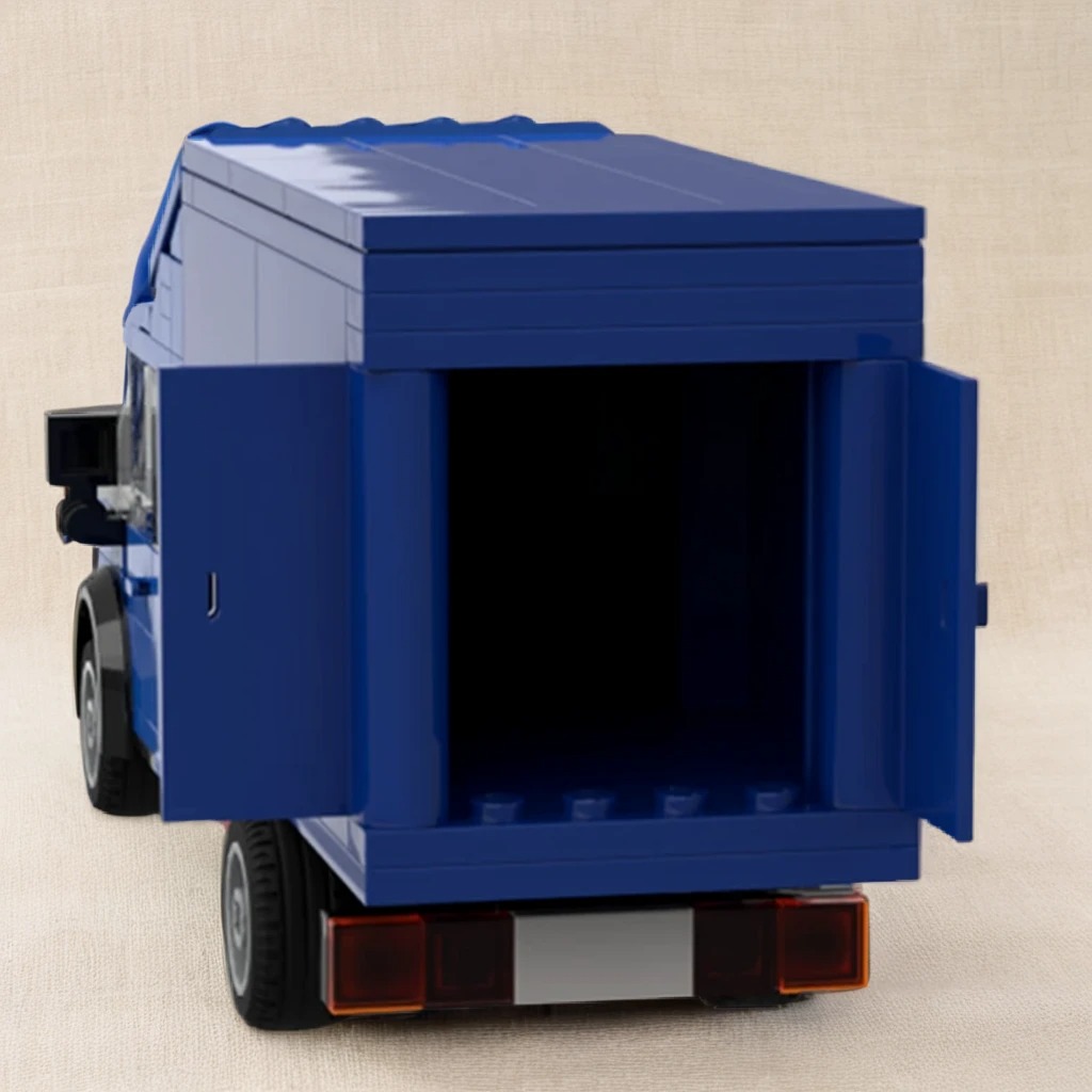 Art Craft Christmas Ideas - 176-delige MOC City GAZelle Dubbelcabine Vrachtwagen