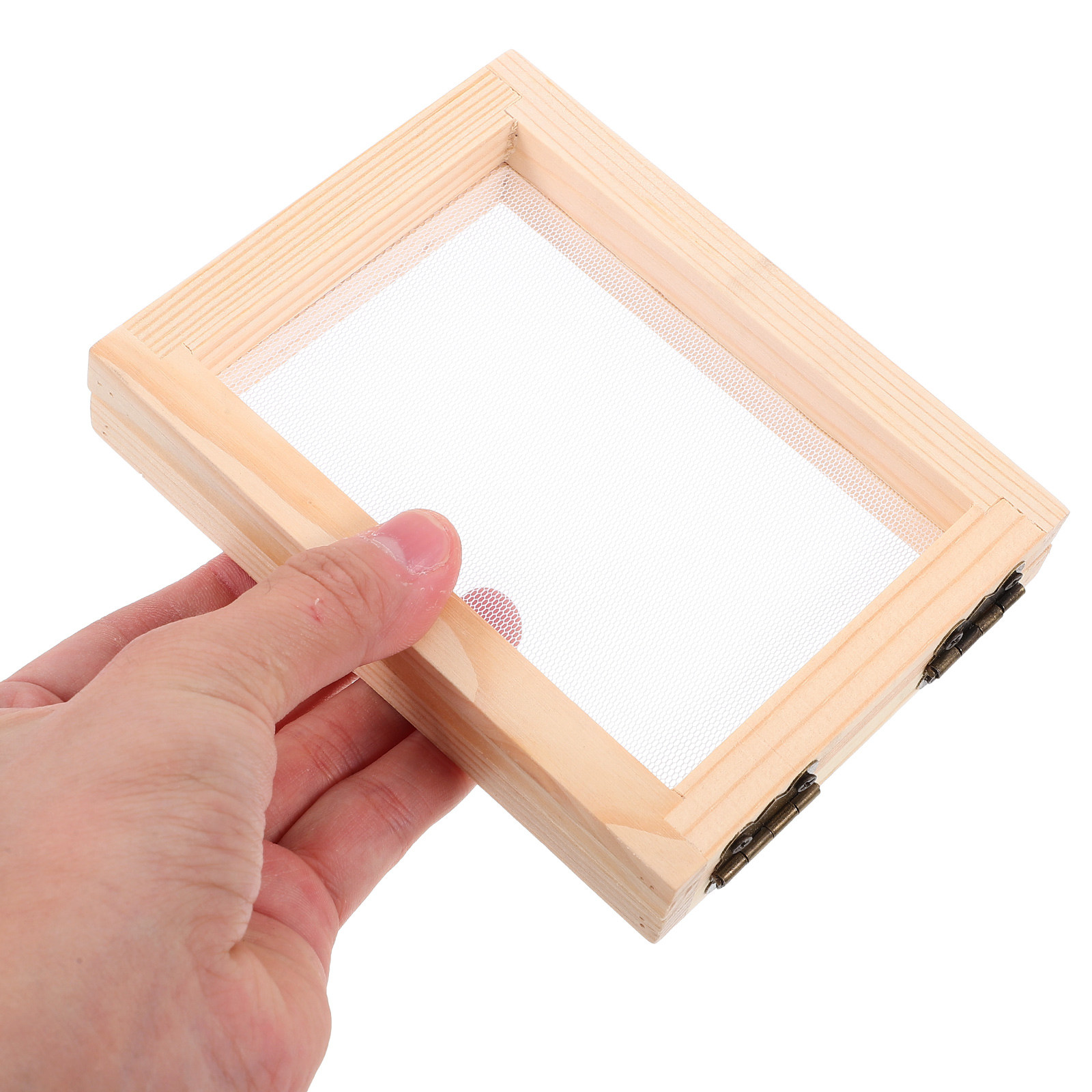 Art Craft For Preschool - 4 stuks houten mal voor het