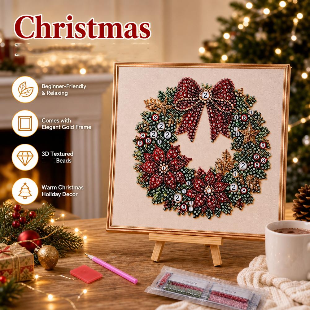 Art Craft Gifts For Adults - Kerst Parel Diamant Schilderkunst Set Met