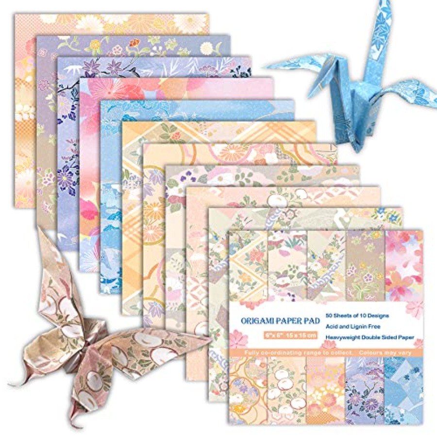 Art Craft With Paper - Origami papier 6x6 dubbelzijdig 50 vellen