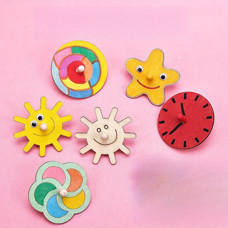 16-delige houten draaitolletje - Art Craft Ideas For Kids recensie en prijs