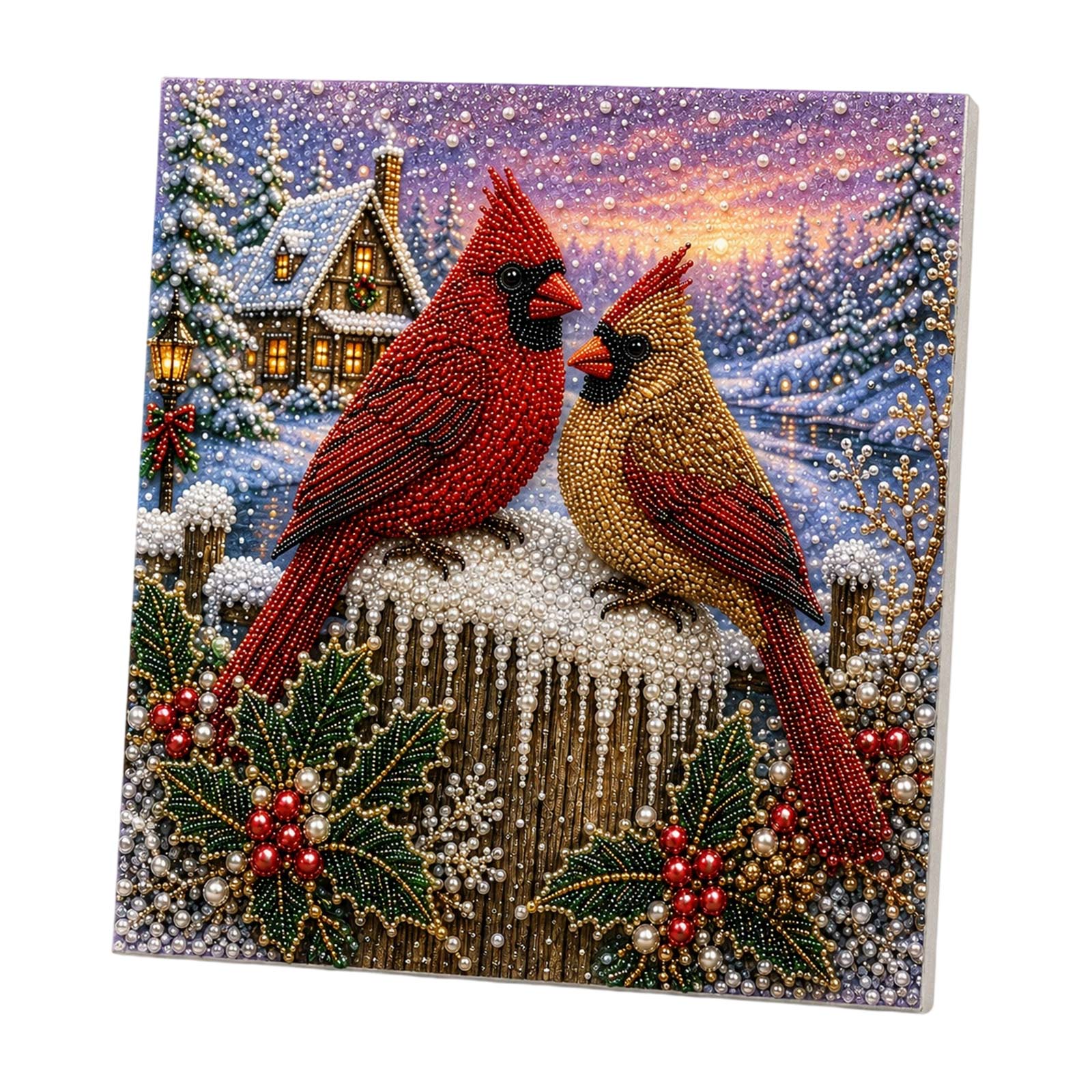 Kerstparel- en diamant schilde - Art Craft Earth Day recensie en prijs