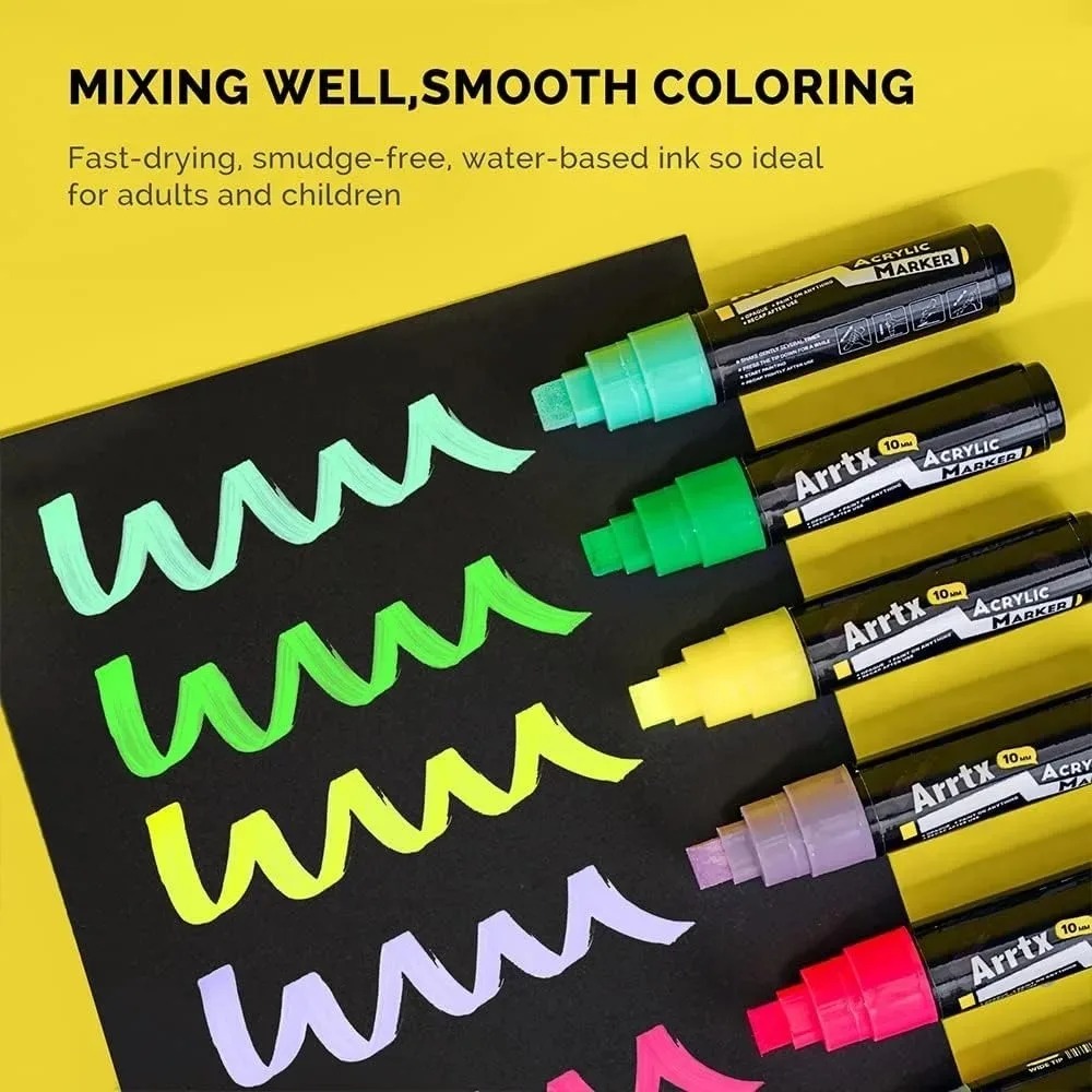 Arrtx Acryl Jumbo Markers 10 m - Art Craft Jumbo recensie en prijs