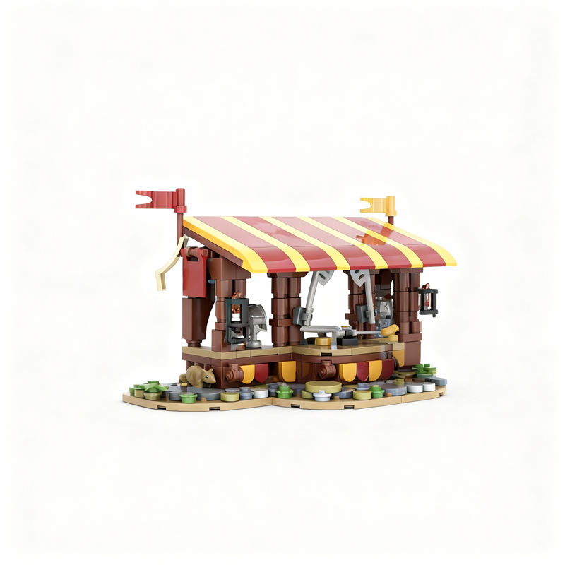 367-delige MOC Armor Market ka - Art Craft Christmas Ideas recensie en prijs