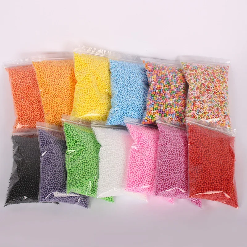 10g 2,5-3 mm schuimkralen kleu - Art Craft Earth Day recensie en prijs