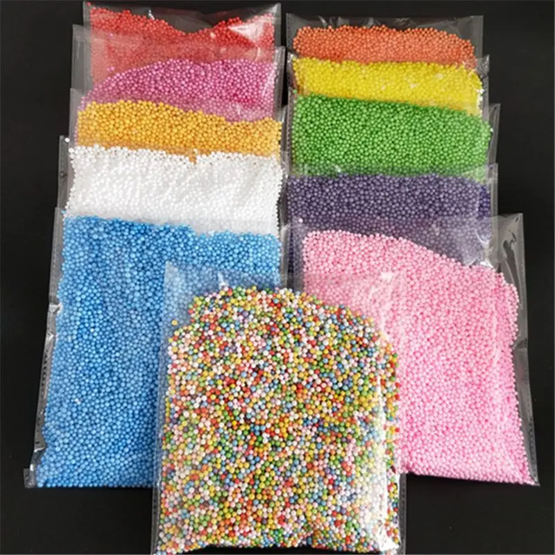 10g 2,5-3 mm schuimkralen kleu - Art Craft Earth Day recensie en prijs