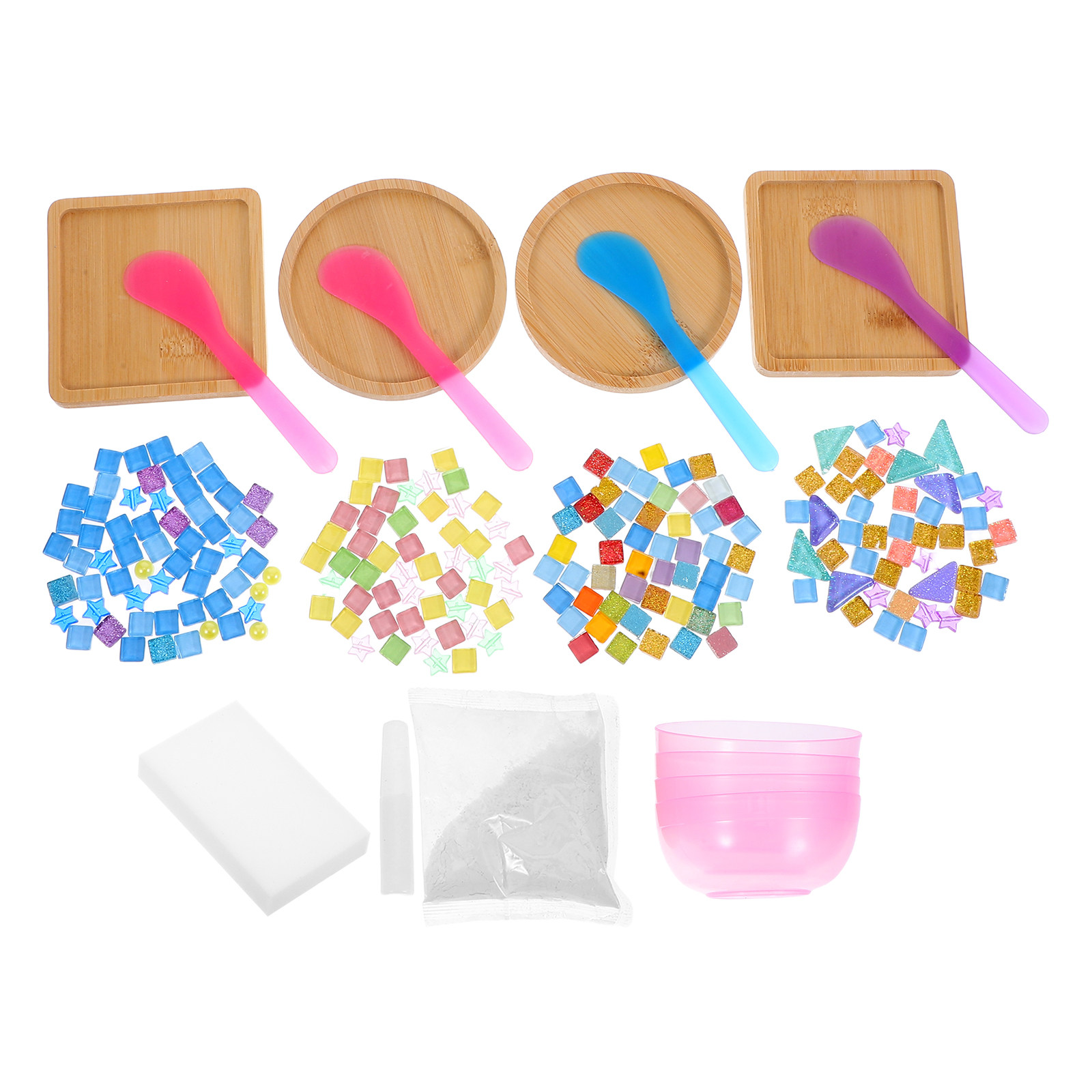 4 sets mozaïek knutselsets DIY - Mosaic Tile Supply recensie en prijs