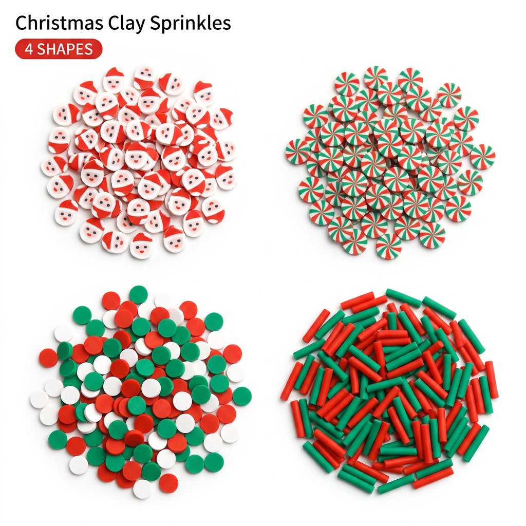 250 stuks Kerst Polymer Clay S - Art Craft Earth Day recensie en prijs