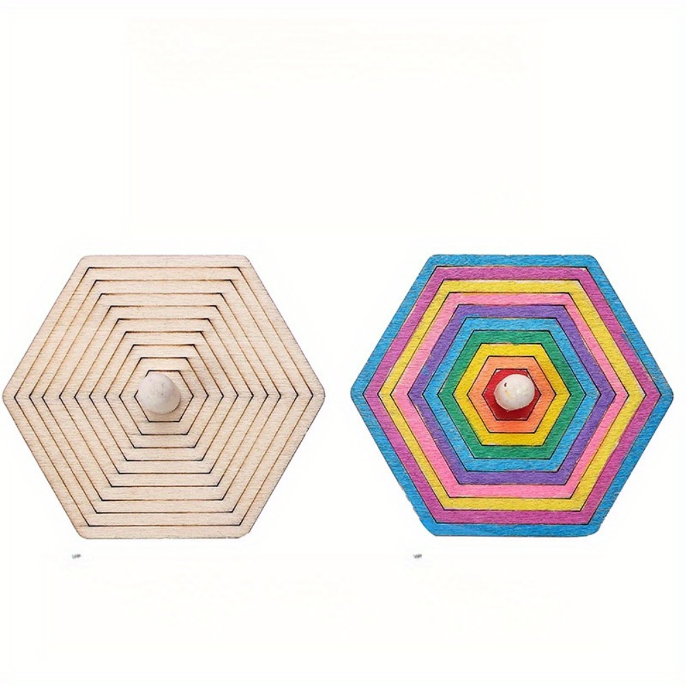 16-delige houten draaitoppen k - Art Craft Ideas For Kids recensie en prijs