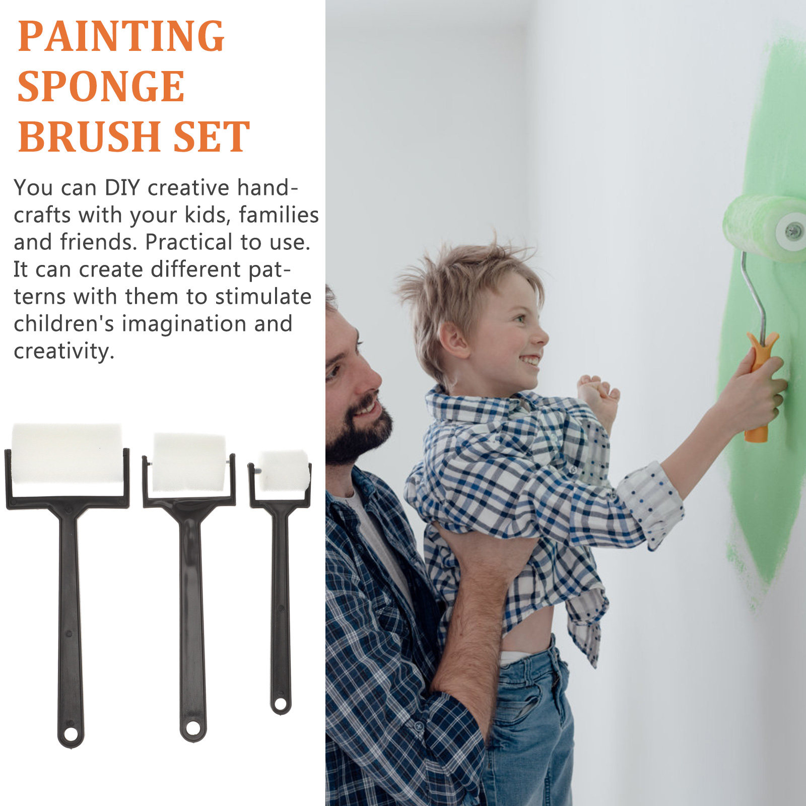 15-delige set sponskwasten voo - Art Craft For Preschool recensie en prijs