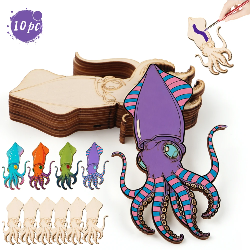 10 stks/set Onvoltooide Houten - Craft Art Set recensie en prijs