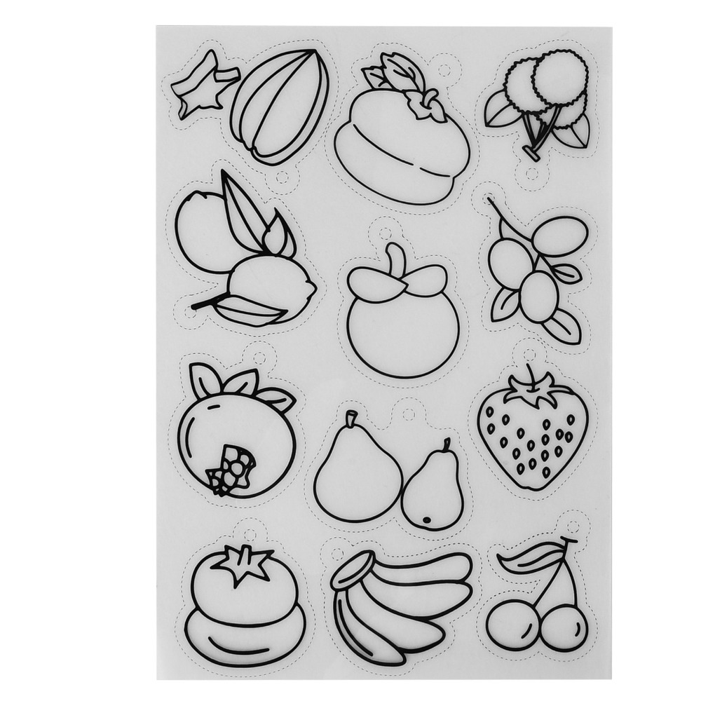 8 stuks Fruit Groente Patroon  - Art Craft Vegetables recensie en prijs