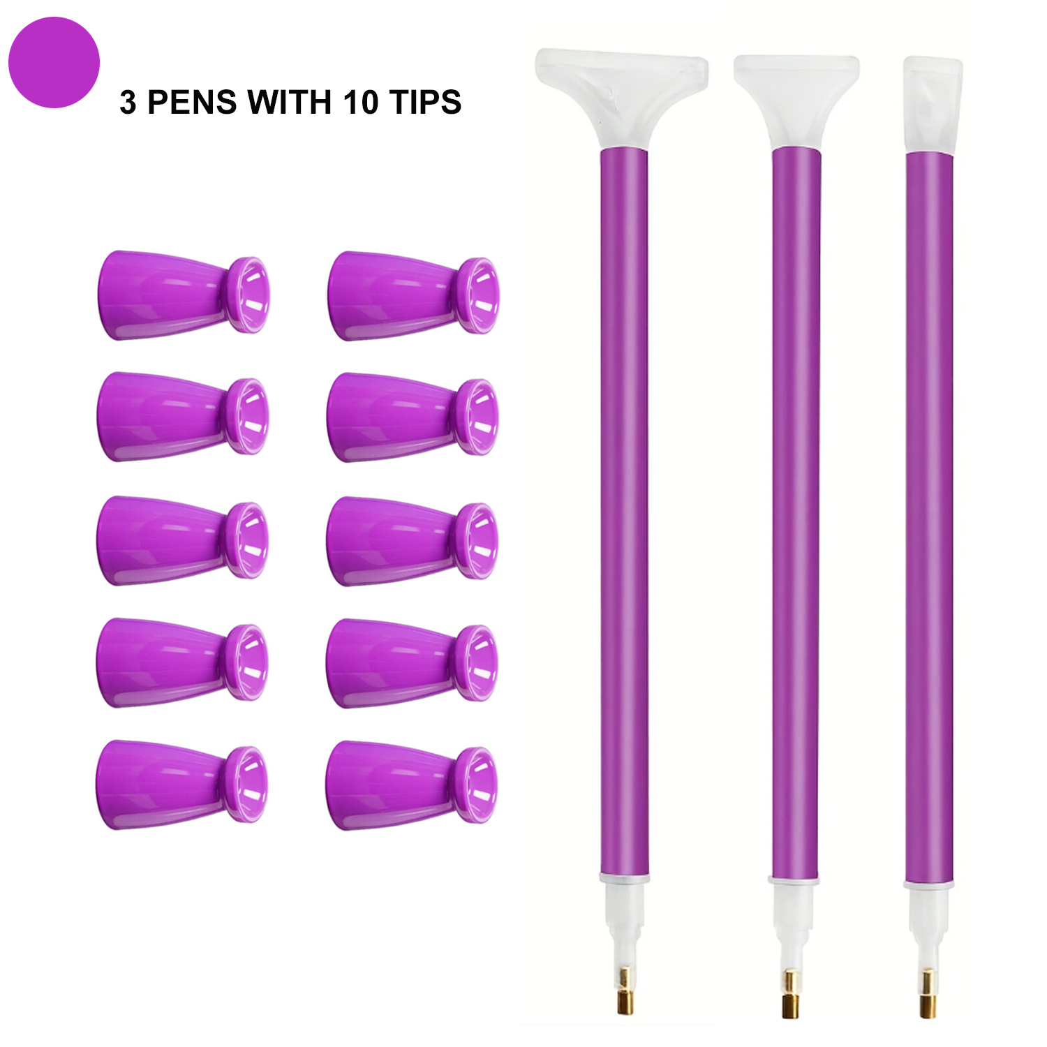 10 siliconen tips & 3 pennen D - Craft Art Set recensie en prijs