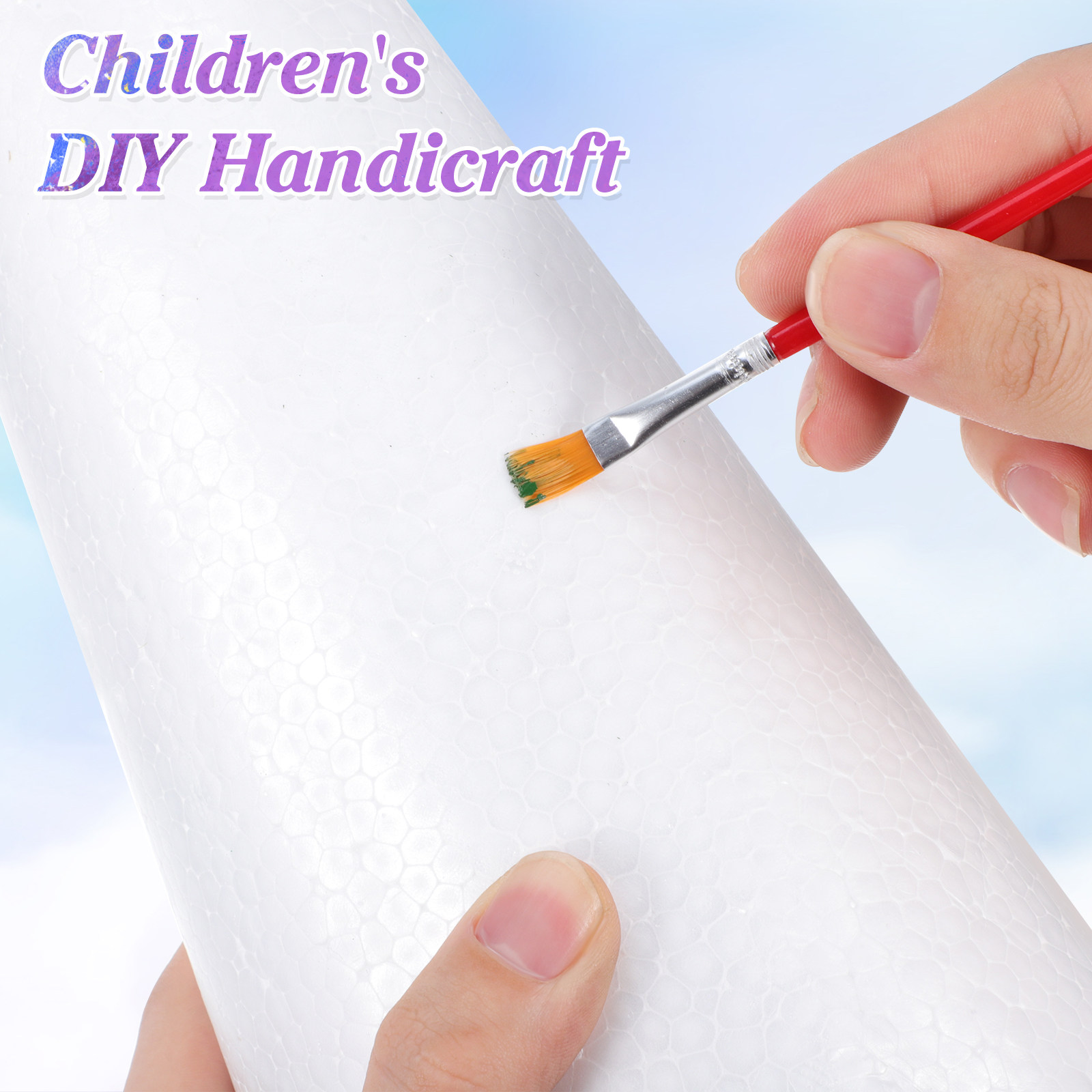 2 stuks schuimkunstkegels kers - Art Craft For Preschool recensie en prijs