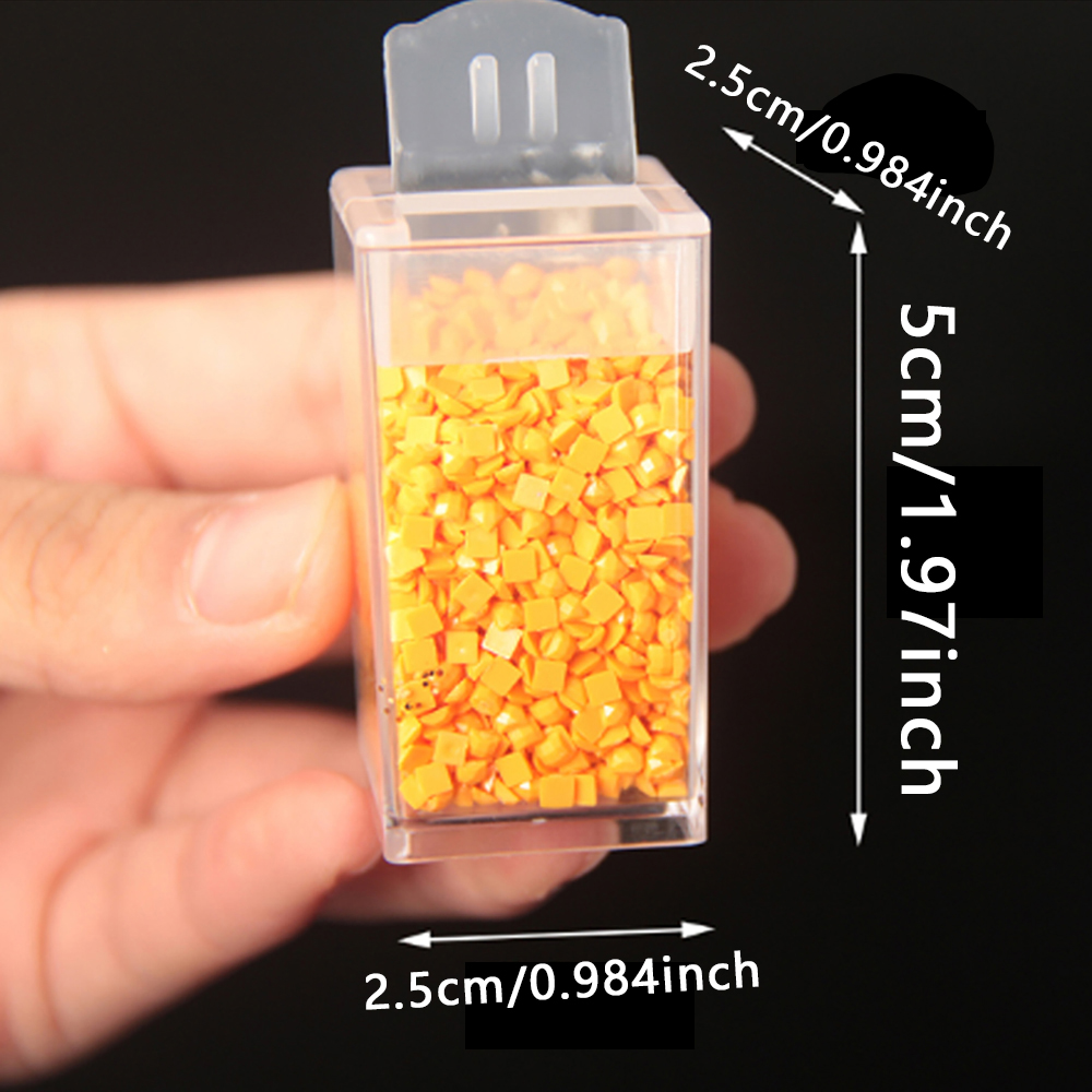 Vierkante plastic opbergdoos v - Mosaic Tile Supply recensie en prijs