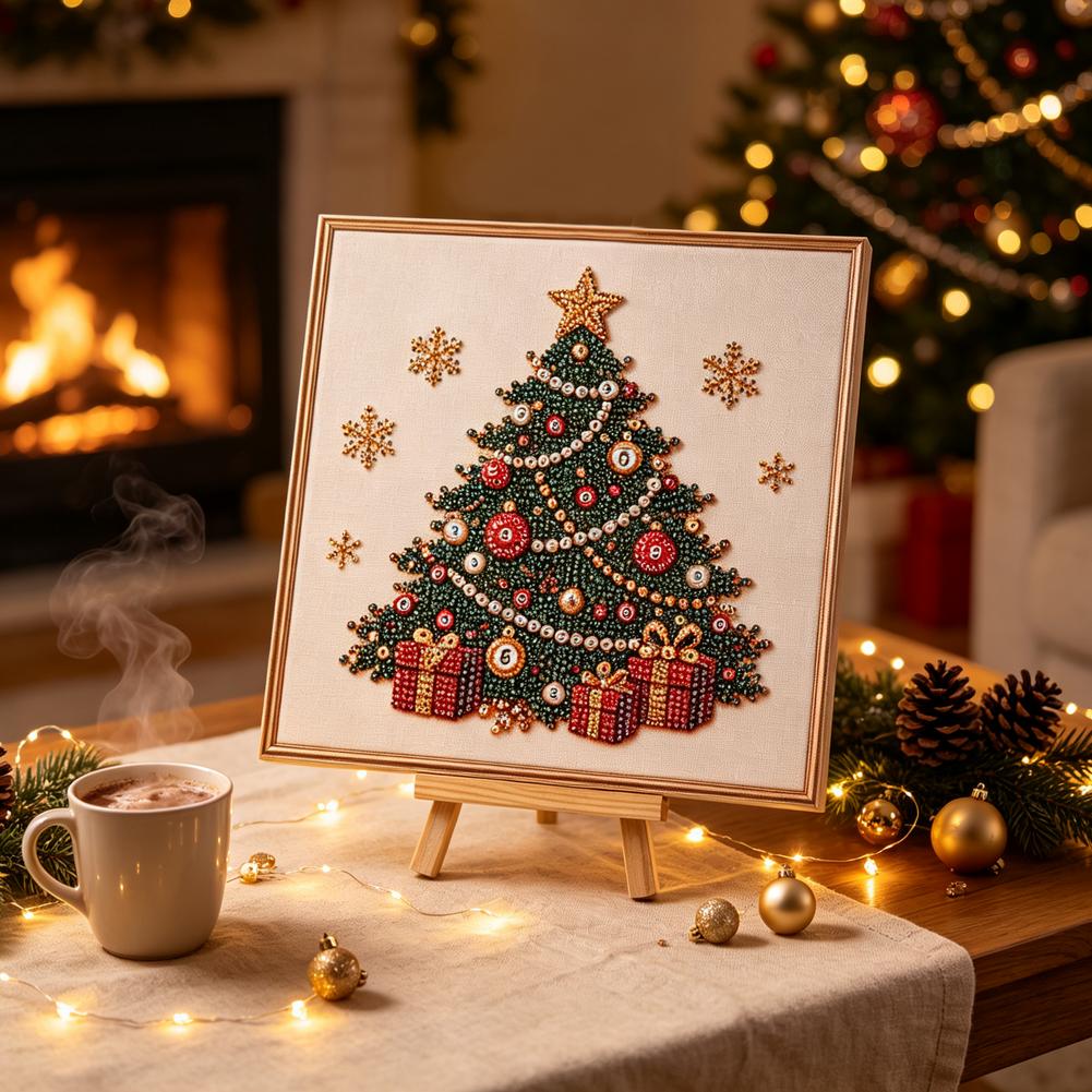 Kerst Parel Diamant Schilderku - Art Craft Gifts For Adults recensie en prijs