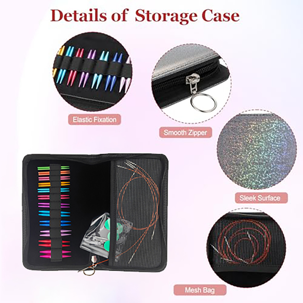 12 paar verwisselbare circulai - Knitting Needle Circular recensie en prijs
